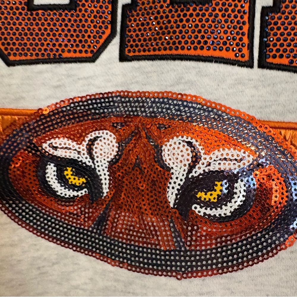 Queen of Sparkles Auburn Tigers Gameday Sweatshirt Large Gameday War Eagle - Picture 13 of 14